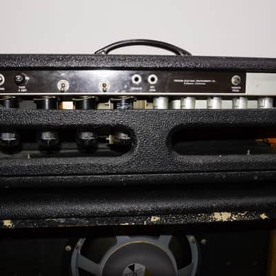 1962 FENDER SHOWMAN 6G14-A 100-Watt 1x12" Brown Face-Piggyback Guitar Amp image 6