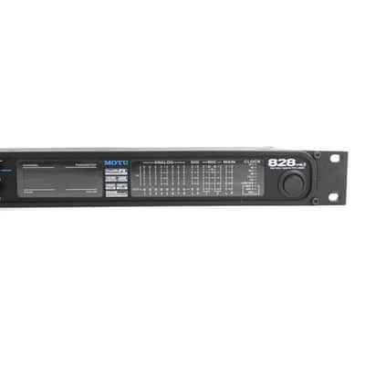 MOTU 828mk3 Hybrid Firewire / USB Audio Interface 2010 - Present - Black TGHM image 4