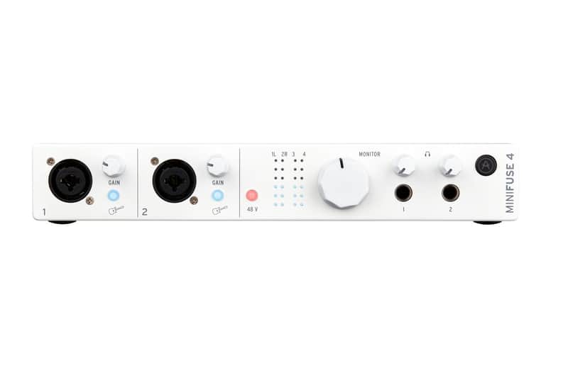 Immagine Arturia MiniFuse 4 USB-C Audio Interface - Compact, Stylish, and Powerful in White - 1