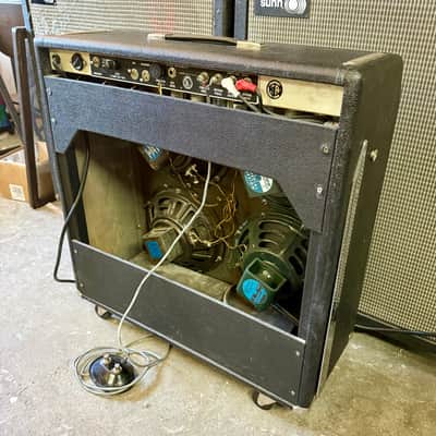 Fender Super Reverb Amp 1969 - Drip edge original vintage USA blackface circuit tube amplifier 1960’s image 5