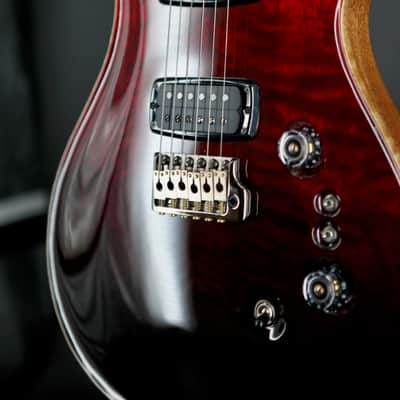 PRS Limited Edition Custom 24 Mango Top 2026 - FIRE RED BLACK FADE image 7