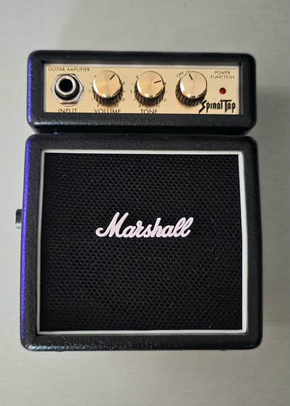 Limited Edition SPINAL TAP Marshall MS-2 Micro Amp Mini Guitar Amplifier Speaker image 1