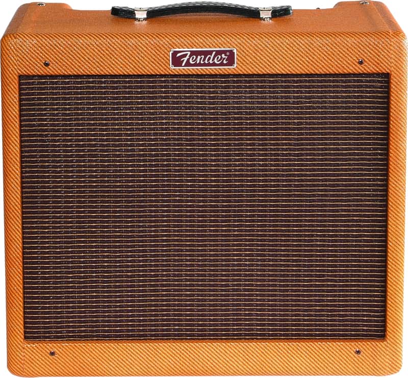 Fender Blues Junior Guitar Amp, Lacquered Tweed image 1