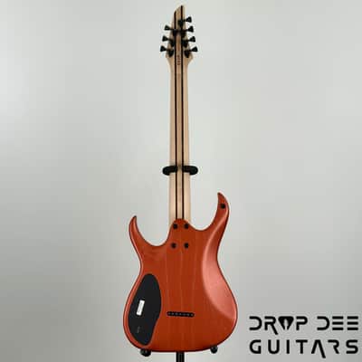 Mayones Duvell DT 7 7-String Baritone Electric Guitar w/ Case - Monolith Metallic Copper image 12