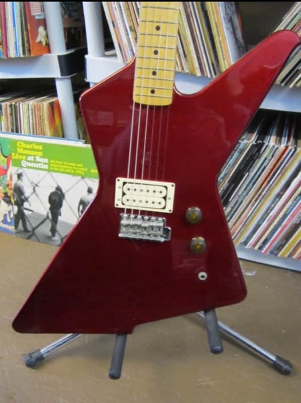 Ibanez DT150-FR Destroyer 1983 - 1984 - Fire Engine Red image 1
