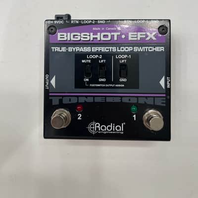 Radial Engineering Bigshot EFX V2 True Bypass Effects Loop Switcher Guitar Pedal image 1