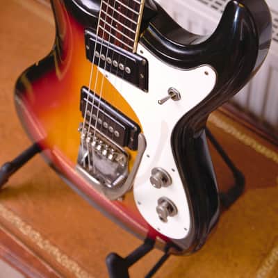 Mosrite The Ventures 1965 Mark I Reissue Made in Japan MIJ Vintage Guitar Sunburst image 7