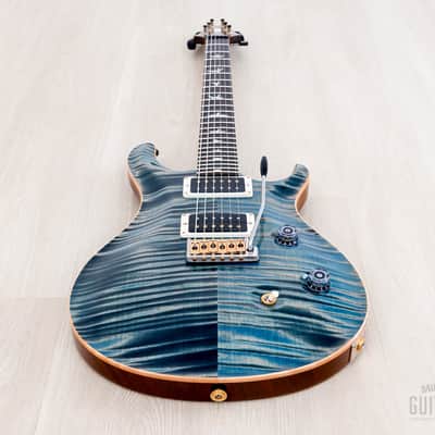 2014 Paul Reed Smith Private Stock #5201 Custom 24 Retro Model Faded Aquamarine w/ Case, Hangtags image 11