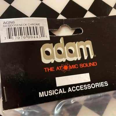 ADAM Microphone Stand extension Gooseneck 6" 2010s - Chrome image 4