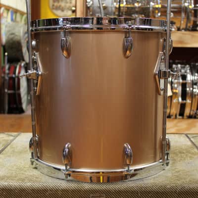 1950s/60s Gretsch Progressive Jazz Outfit in Copper Mist 14x20 8x12 14x14 image 14