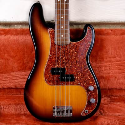 Fender American Vintage '62 Precision Bass 1992 Sunburst AVRI Reissue w/ OHSC image 1