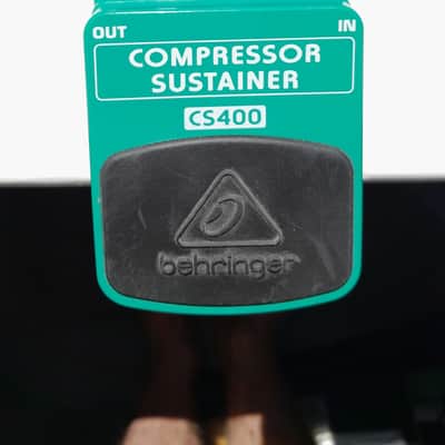Behringer CS400 Compressor Sustainer Pedal 2010s - Standard image 1