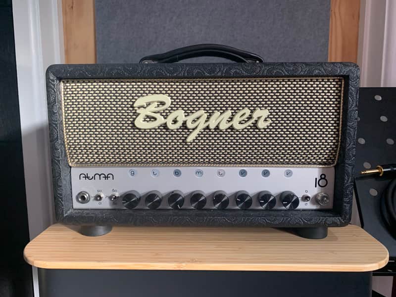 Bogner Atma 3-Channel 18-Watt Guitar Amp Head 2010s - Black Ecstasy Shell image 1