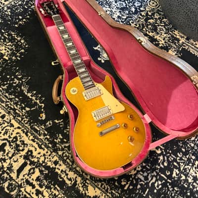 Gibson Les Paul 59 Standard Murphy Lab Heavy Aged Lemon Busrt - Murphy Lab Heavy Aged Lemon Burst image 2