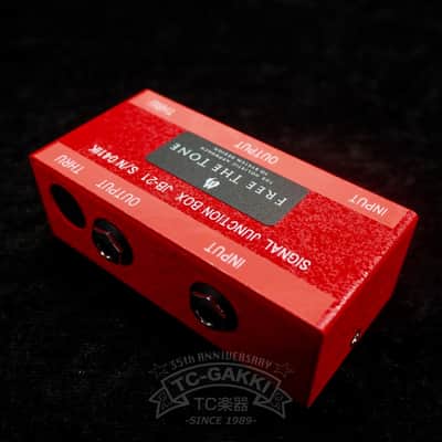 Free The Tone FREE THE TONE JB-21 SIGNAL JUNCTION BOX (Red) | Reverb