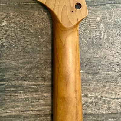 Warmoth Roasted Maple Stratocaster Neck Lic. by Fender image 8