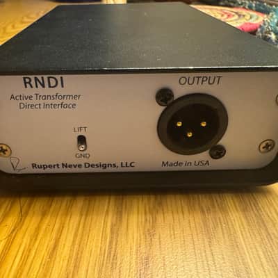 Rupert Neve Designs RNDI Active Transformer Direct Box image 2