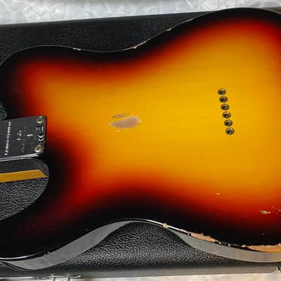 Fender '63 Relic Limited Edition Telecaster - Handwound PU's - Custom Shop - Authorized Dealer - Sunburst 7.25lbs - G05514 image 12
