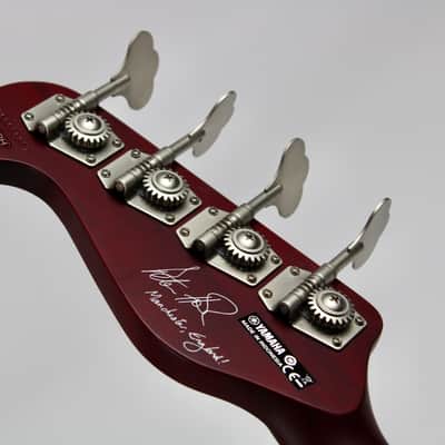 Yamaha BBPH Peter Hook Signature Super Limited Edition BB Bass 2020 Fire Red w/Gig Bag image 8