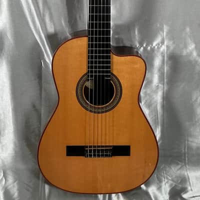 1998 Buscarino Cabaret Acoustic Electric Classical Nylon Flat Top Guitar w/ Original Hard Shell Case image 3