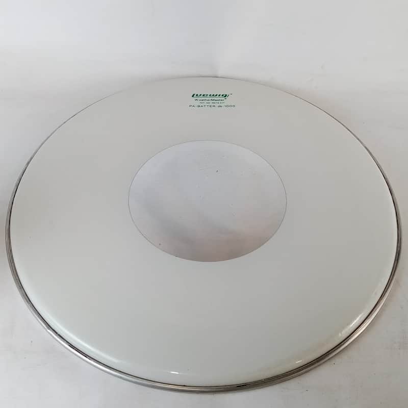 Ludwig Silver-Dot Weather Master 18" Floor Tom Drum Head PA-Batter db1000 70s US image 1