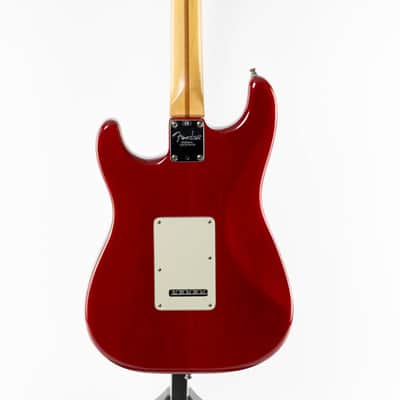 Fender American Deluxe Stratocaster 2008 Trans Red image 6