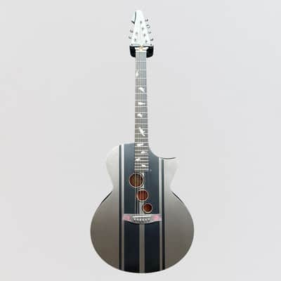Schecter DJ Ashba Acoustic Guitar - Carbon Grey Satin image 8