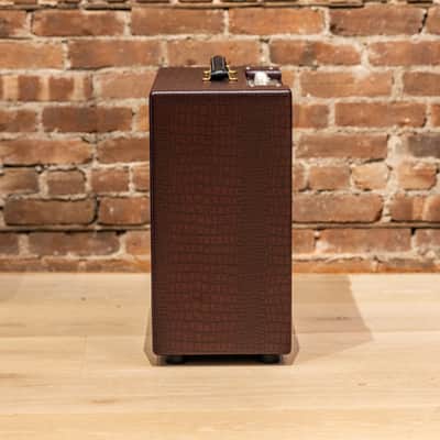 Magnatone Varsity Reverb 15W 1x12 Combo - Burgundy Crocodile Bild 8