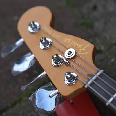 Fender American Ultra II Jazz Bass® - Texas Tea image 11