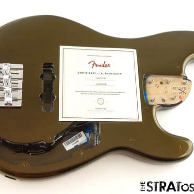 Fender American Ultra II P Bass BODY & HARDWARE Precision USA Texas Tea image 2