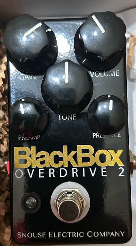 Snouse BlackBox Overdrive 2 2010s - Black image 1