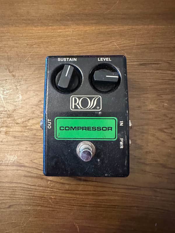 Ross Compressor 1980s - Black image 1