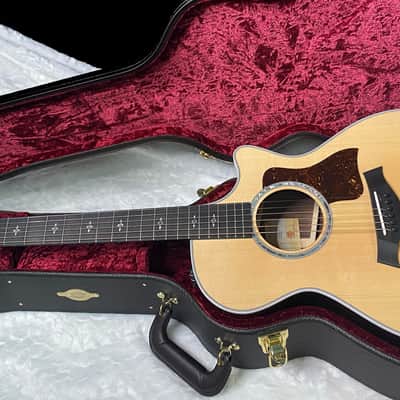 NEW! Taylor 412ce V-Class Acoustic-Electric Guitar - Natural - Authorized Dealer - 4.65 lbs - G06276 image 9