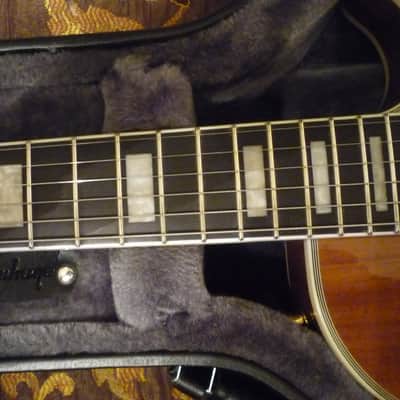 Like New-Epiphone Les Paul Custom KOA Ltd Edition-Natural Finish -WITH MANY CUSTOM UPGRADES, and includes a Genuine Epiphone Hard Shell Case image 6