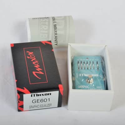 Maxon GE601 (NOS) Graphic Equalizer Reissue 2010s - SN# 1 image 2