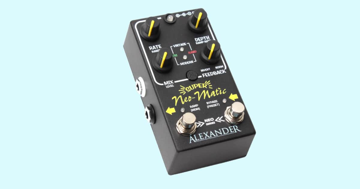 Alexander Pedals' Super Neo-Matic Is a New Take on a | Reverb News