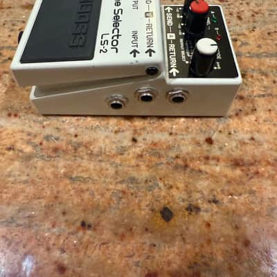 Boss LS-2 Line Selector (Silver Label) 1991 - Present - White image 5