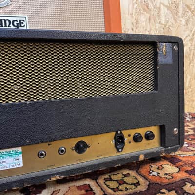 Vintage 1967 Marshall Super Bass 10,000 Series Plexi Guitar Amplifier Head 1960s image 12