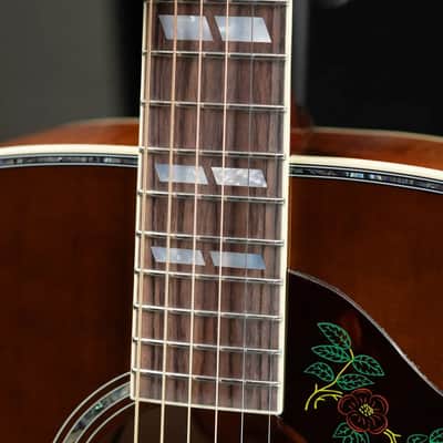 Gibson Dove Anniversary Limited Edition Acoustic/Electric Guitar - Cremona Burst with Hardshell Case image 10