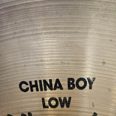 Zildjian 20" China Boy Low w/ 6 Rivets 1805g image 2