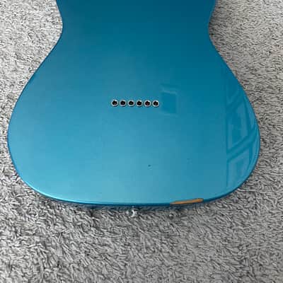 Fender Standard Telecaster 2013 MIM Lake Placid Blue Maple Fretboard Tele Guitar image 13