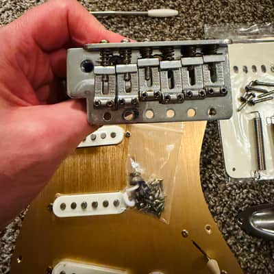 NEW Stratocaster Loaded Pickguard and Parts image 3