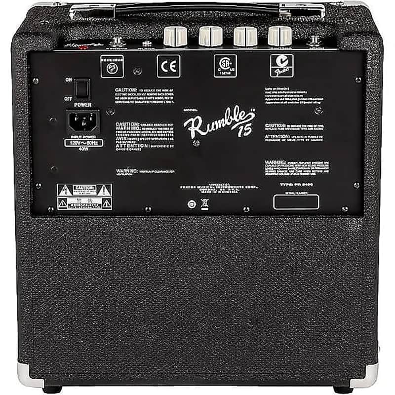 Fender Rumble 15 V3 15-Watt 1x8" Bass Combo image 2