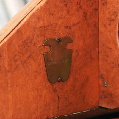 1940s Jenco Celeste Vintage Celestette Glockenspiel Table Top Keyboard w/Original Lid Prop! Celesta image 3