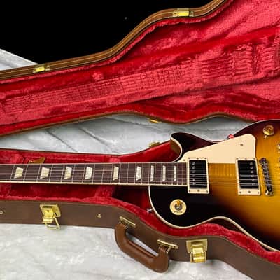 NEW! ! Gibson Les Paul 50's Standard - Tobacco Sunburst - Beautiful Curly / Quilty Flame Maple Top - Authorized Dealer - 9.6 lbs - G07575 image 11
