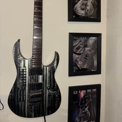 2005 Ibanez RGTHRG1 H.R. Giger "NY City XIX" - Neck-Thru, Edge Pro II - Period Ibanez Hardshell Case image 4