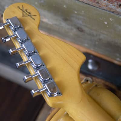 Custom Shop 1969 '69 Stratocaster Reverse Headstock NOS 2010 - White image 13