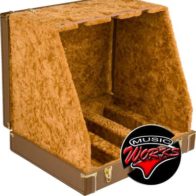 FENDER - Classic Series Case Stand 3 Guitar Brown 0991023522 image 2