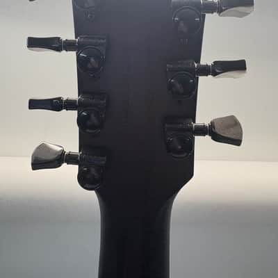 10S GF Modern 7 String Quilted Maple Single Cut Electric Guitar - Black Burst image 11