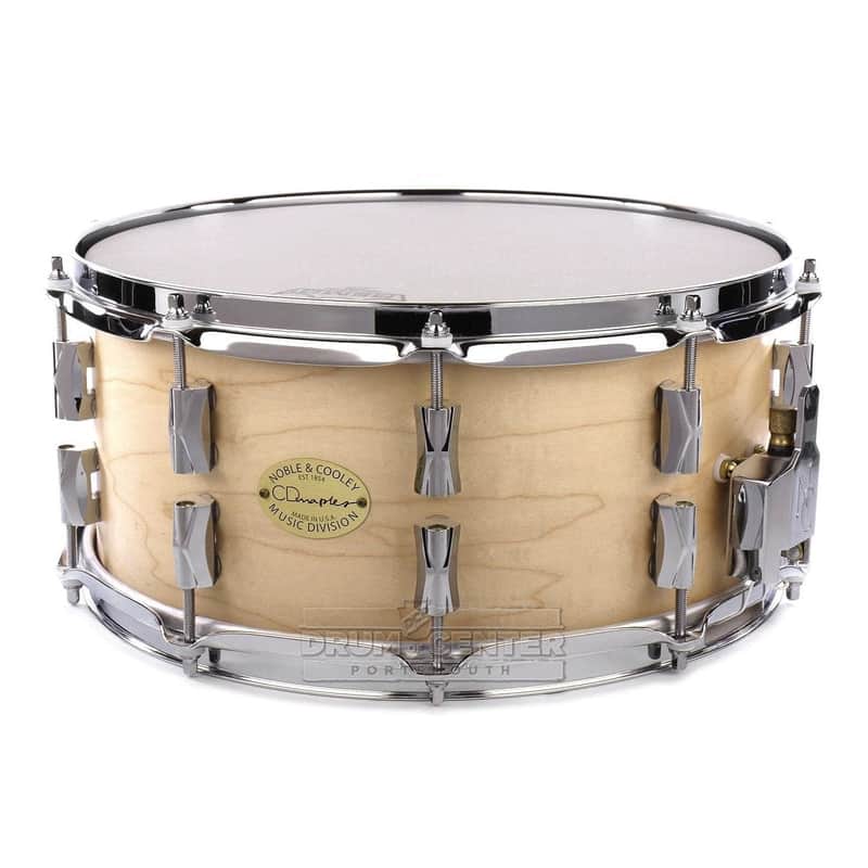 Noble & Cooley CD Maple Snare Drum 14x6.5 Natural Oil image 1